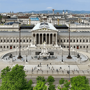 Austrian Parliament Building, Vienna, Austria