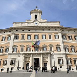 Palazzo Montecitorio, Rome, Italy