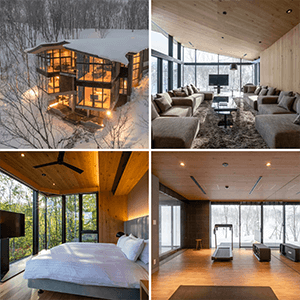 Award-Winning Chalet in Kutchan, Japan with Private Butler